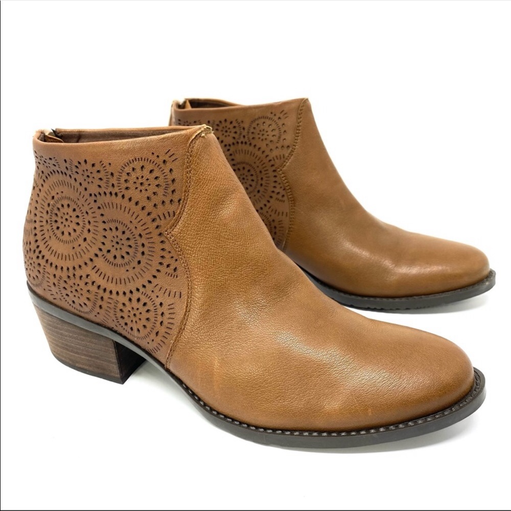 Umberto Raffini womans Leather Kirby Ankle Boots SZ 41 size 10